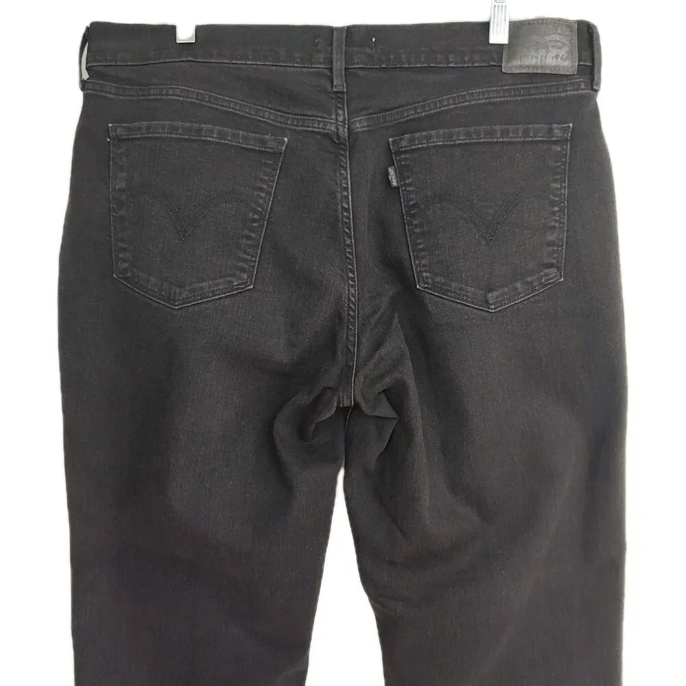Levi's 505 Straight‎ Leg Women's Jeans, Size 32 x 32, Black